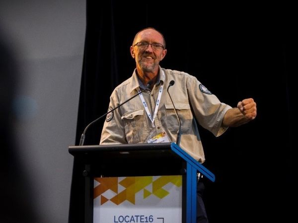 Andy at Locate16 conference