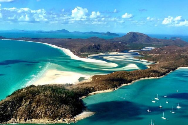  Whitehaven Beach post Cyclone Debbie